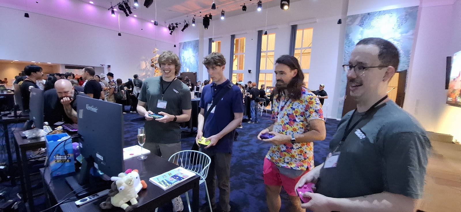 IT equipment provided for the Australian pavilion